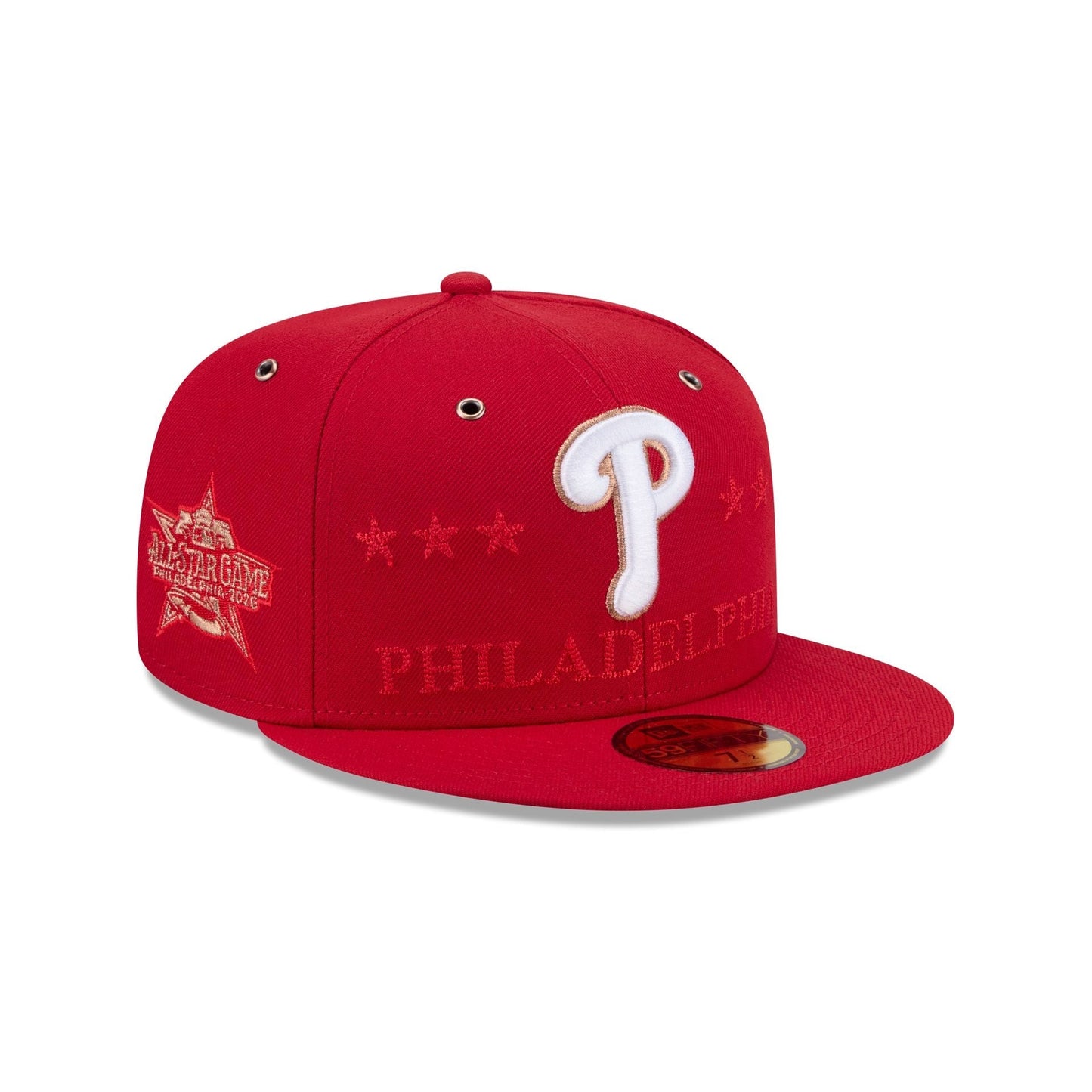 59FIFTY Philadelphia Phillies 2026 All-Star Game Scarlet Fitted