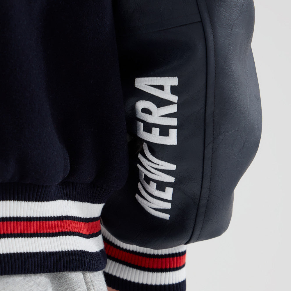 Oracle Red Bull Racing F1 Team Wordmark Navy Varsity Jacket