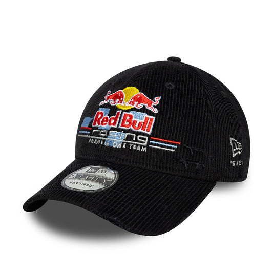 9FORTY Red Bull Racing F1 Team Distressed Cord Black Adjustable