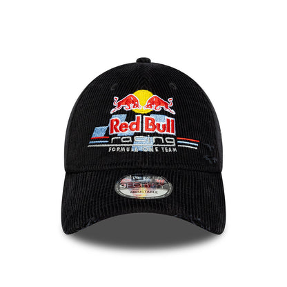 9FORTY Red Bull Racing F1 Team Distressed Cord Black Adjustable