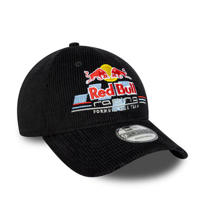 9FORTY Red Bull Racing F1 Team Distressed Cord Black Adjustable