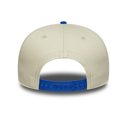 9SEVENTY Alpine Racing Contrast Visor Ivory Stretch Snapback