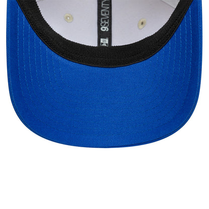 9SEVENTY Alpine Racing Contrast Visor Ivory Stretch Snapback