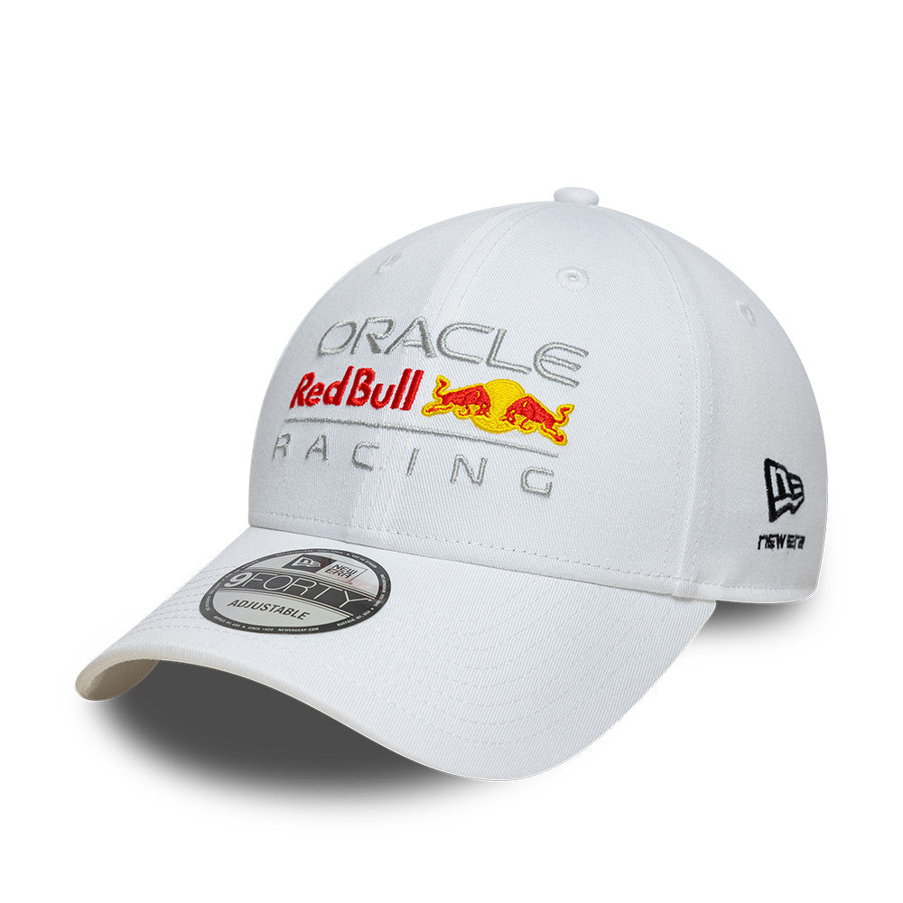 9FORTY Oracle Red Bull Racing F1 Team Core White Adjustable