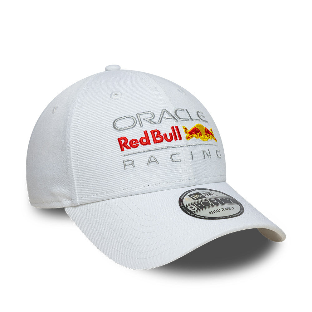 9FORTY Oracle Red Bull Racing F1 Team Core White Adjustable