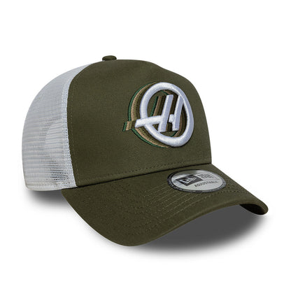 9FORTY Trucker TGR Haas F1 Team Seasonal New Olive Snapback