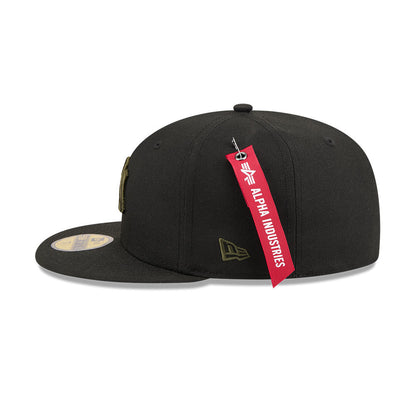 59FIFTY New York Yankees MLB x Alpha Industries Black Fitted