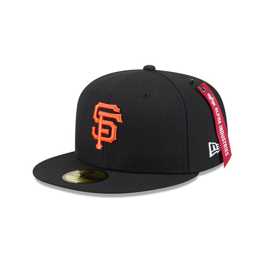 59FIFTY San Francisco Giants MLB x Alpha Industries Black Fitted