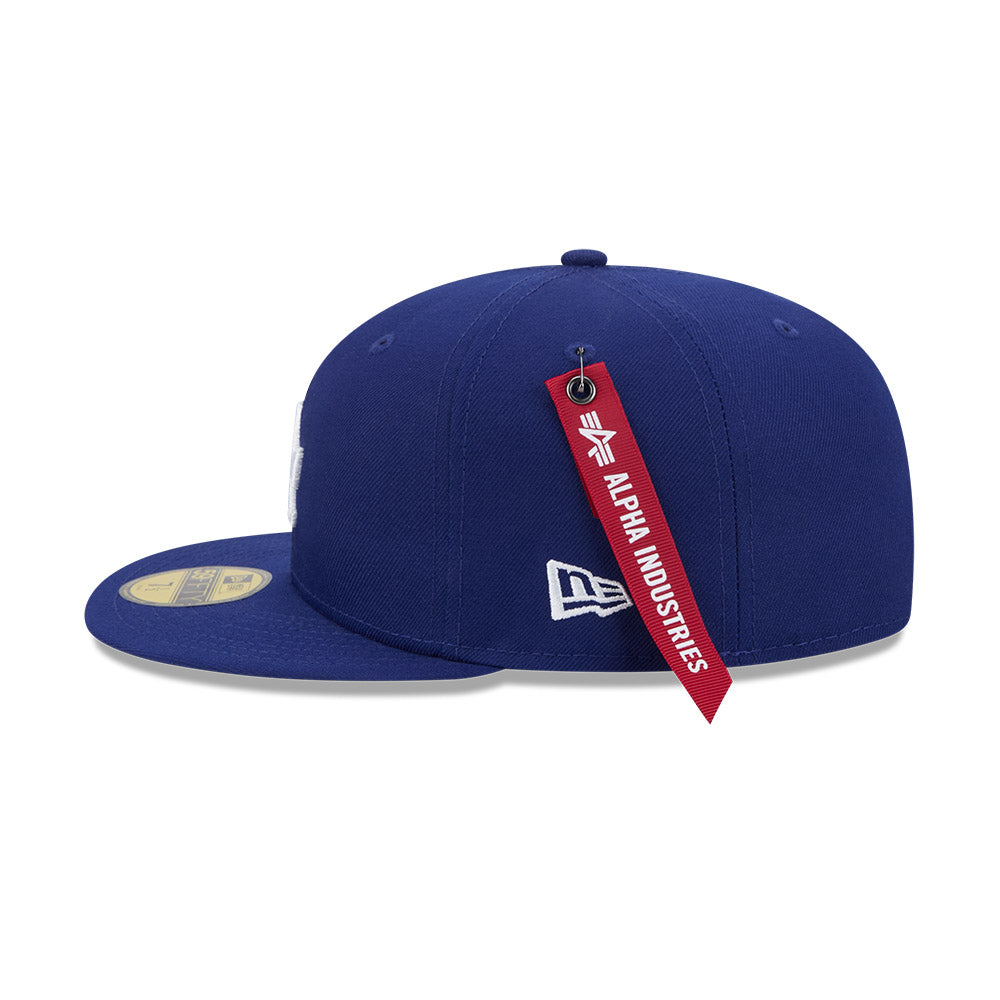 59FIFTY Los Angeles Dodgers MLB x Alpha Industries Royal Blue Fitted