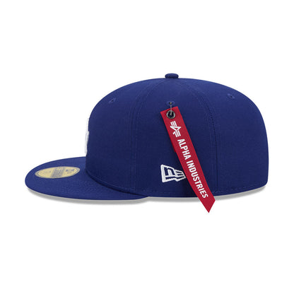 59FIFTY Los Angeles Dodgers MLB x Alpha Industries Royal Blue Fitted