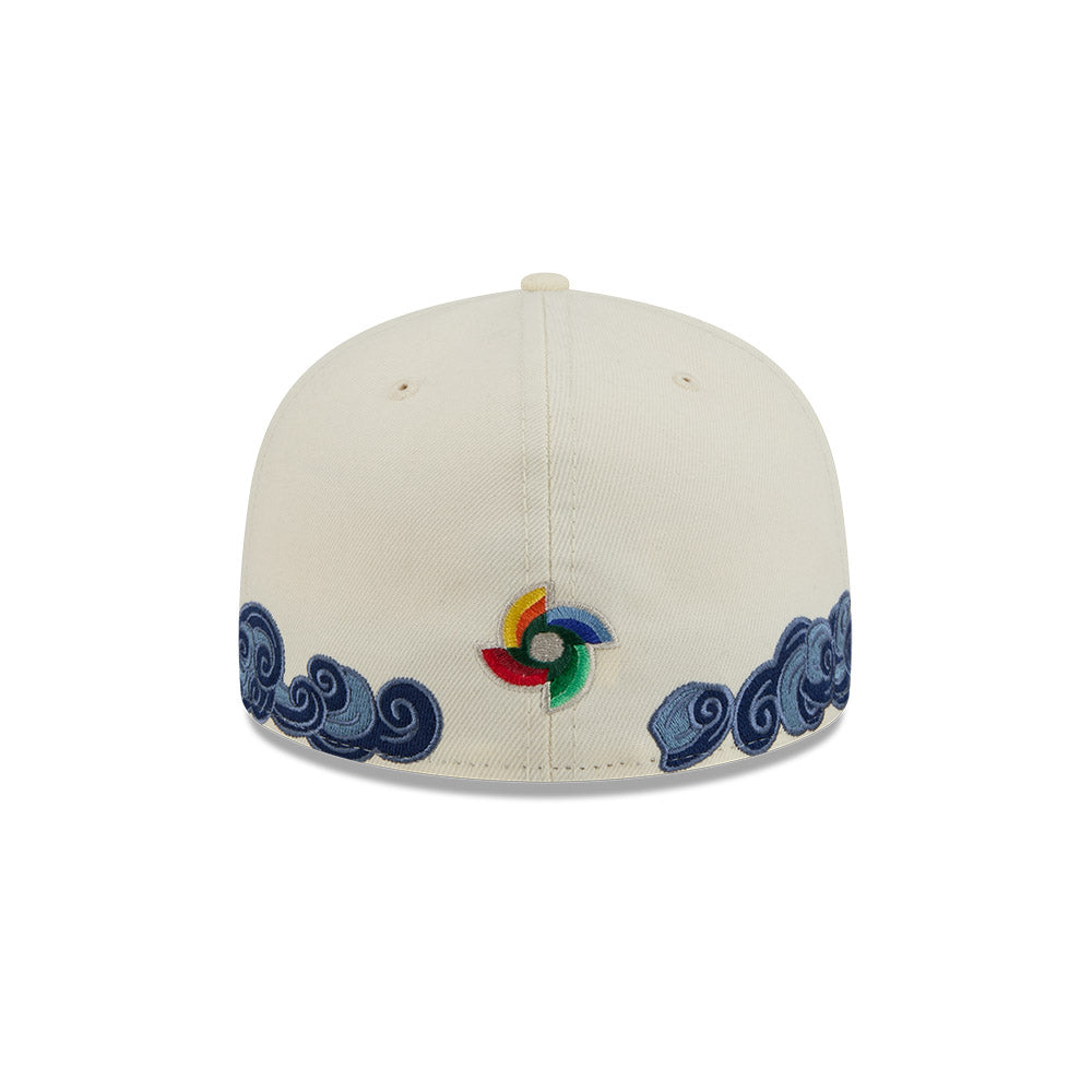 59FIFTY Japan World Baseball Classic Wave Chrome White Navy Fitted