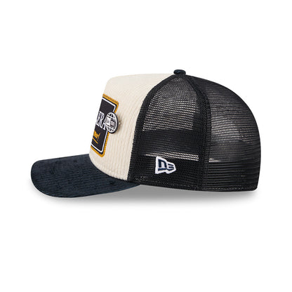 59FIFTY A-Frame Pre-Curved New Era 59FIFTY® Day 2-Tone Navy Visor Chrome White Fitted