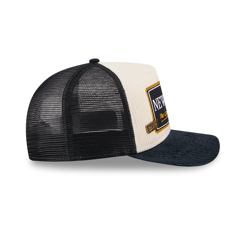 59FIFTY A-Frame Pre-Curved New Era 59FIFTY® Day 2-Tone Navy Visor Chrome White Fitted