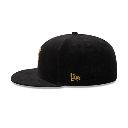 59FIFTY New Era 59FIFTY® Day Hollow Chainstitched Wordmark Velvet Black Fitted