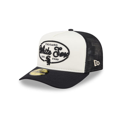 59FIFTY A-Frame Pre-Curved Trucker Chicago White Sox 59FIFTY® Day 2-Tone Black Visor Chrome White Fitted