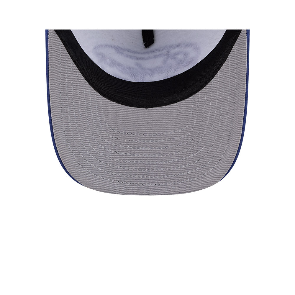 59FIFTY A-Frame Pre-Curved Trucker Los Angeles Dodgers 59FIFTY® Day 2-Tone Dark Royal Visor Chrome White Fitted