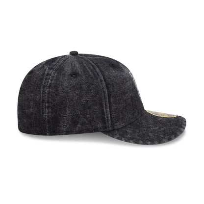 59FIFTY Low Profile Pre-Curved Los Angeles Dodgers 59FIFTY® Day Denim Black Fitted
