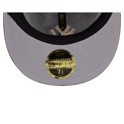 59FIFTY Retro Crown New York Yankees 59FIFTY® Day Visor Stitch Graphite Fitted