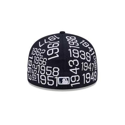 59FIFTY Spike Lee x New York Yankees x World Series Champions Years Wool Navy Fitted