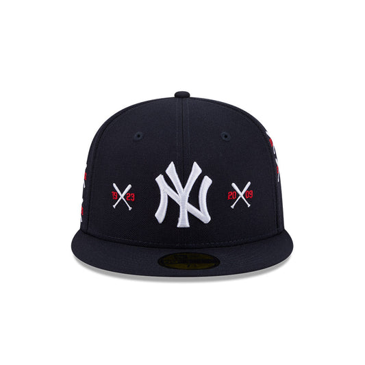 59FIFTY Spike Lee x New York Yankees x World Series Champions Mini Bats Wool Navy Fitted
