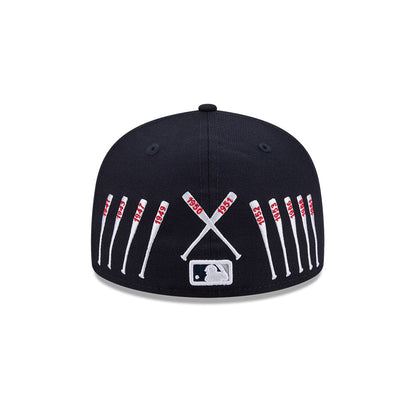 59FIFTY Spike Lee x New York Yankees x World Series Champions Bats Wool Navy Fitted