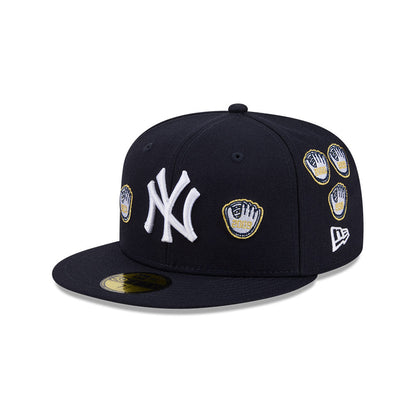 59FIFTY Spike Lee x New York Yankees x World Series Champions Gloves Wool Navy Fitted