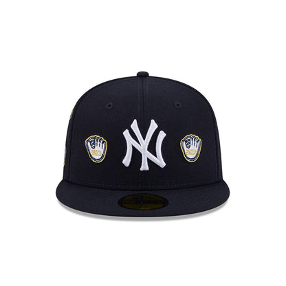 59FIFTY Spike Lee x New York Yankees x World Series Champions Gloves Wool Navy Fitted
