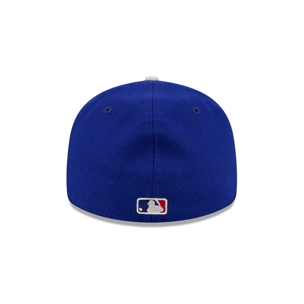 59FIFTY Retro Crown Los Angeles Dodgers Fear Of God X MLB Open Blue Fitted