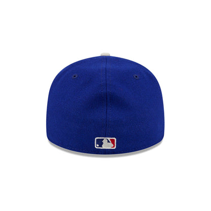 59FIFTY Retro Crown Los Angeles Dodgers Fear Of God X MLB Open Blue Fitted