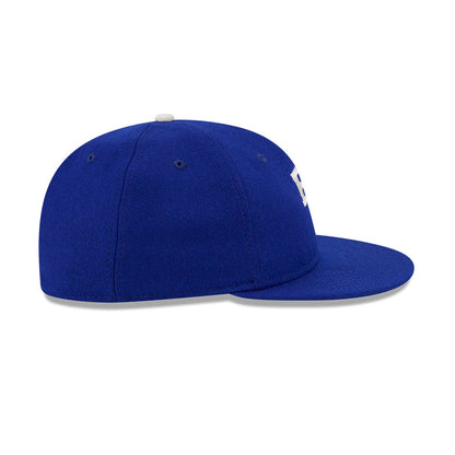 59FIFTY Retro Crown Los Angeles Dodgers Fear Of God X MLB Open Blue Fitted