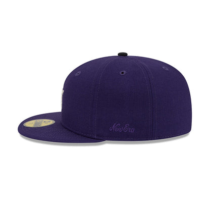 59FIFTY New Era x Fear of God x MLB Colorado Rockies Purple Fitted
