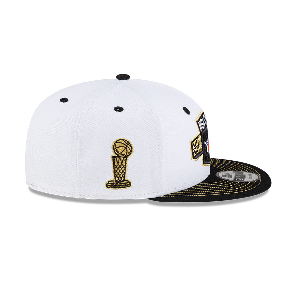 9FIFTY NBA26 Final Champions New York Knicks 2-Tone Black Visor White Snapback