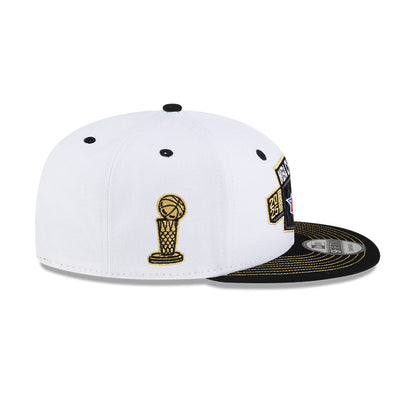 9FIFTY NBA26 Final Champions New York Knicks 2-Tone Black Visor White Snapback