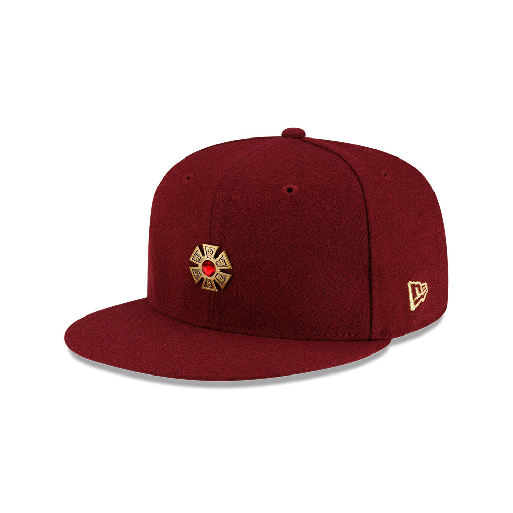 59FIFTY New Era X J Balvin & Ryan Castro Omerta Balvin Maroon Fitted