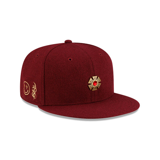 59FIFTY New Era X J Balvin & Ryan Castro Omerta Balvin Maroon Fitted