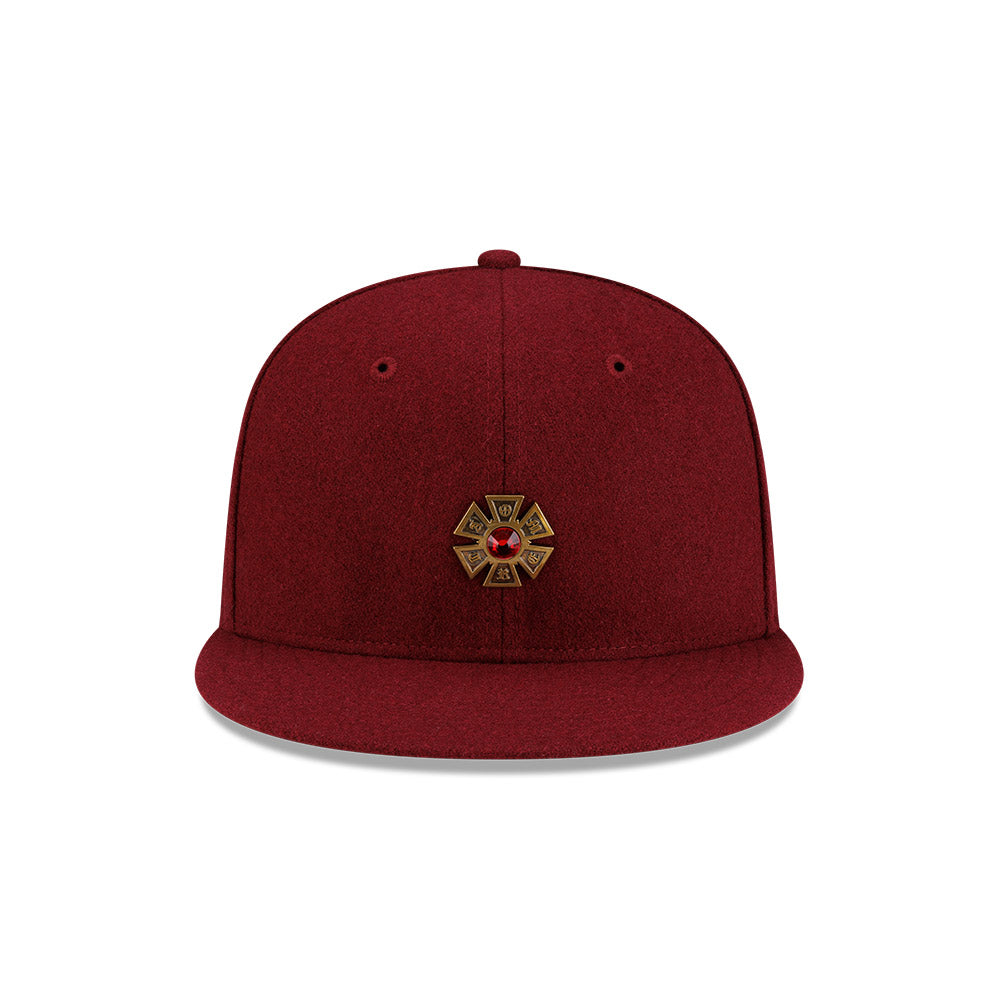 59FIFTY New Era X J Balvin & Ryan Castro Omerta Balvin Maroon Fitted