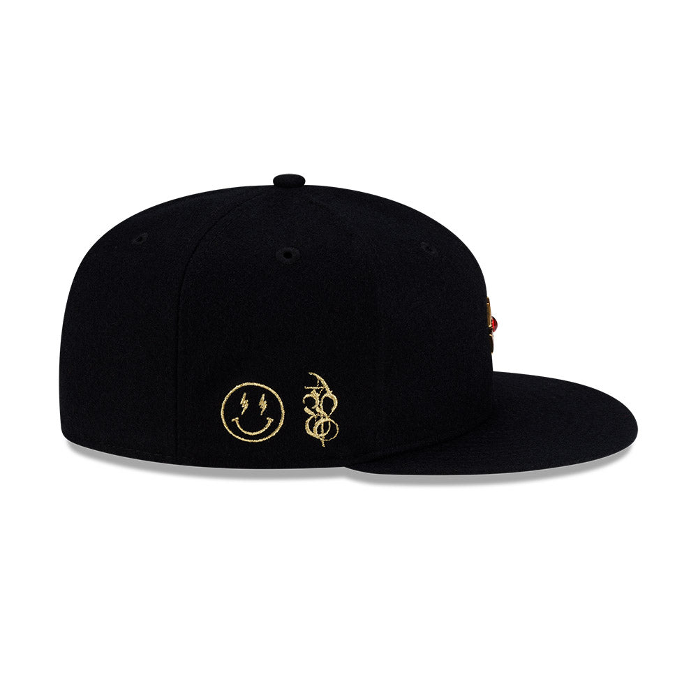 59FIFTY New Era X J Balvin & Ryan Castro Omerta Balvin Black Fitted