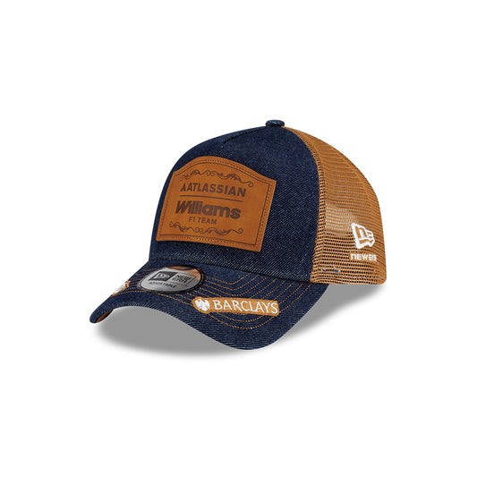 9FORTY E-Frame Trucker Atlassian Williams F1 Team Navy Adjustable