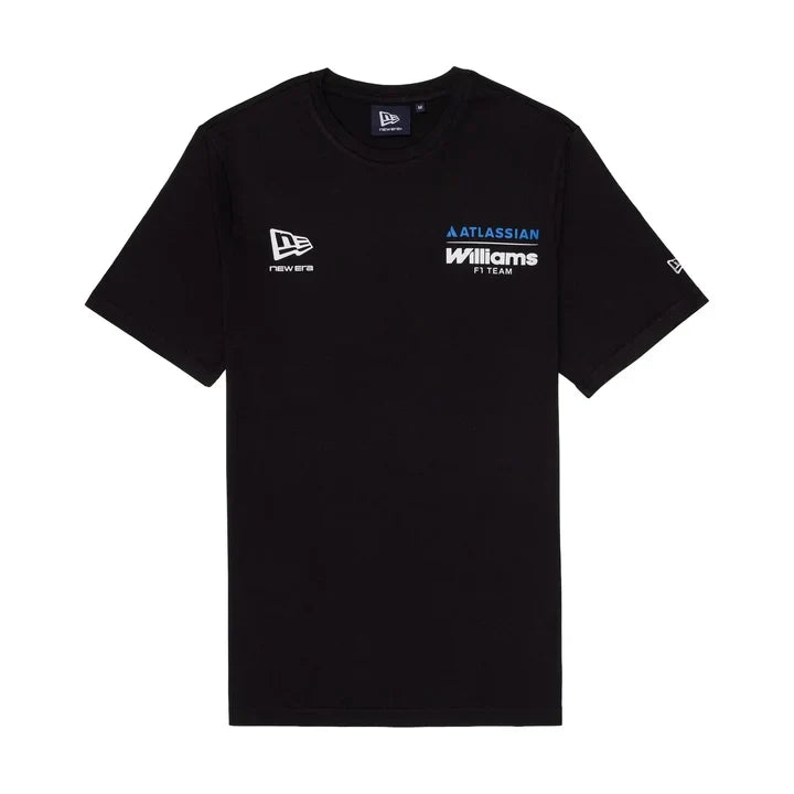 Atlassian Williams F1 Team Carlos Sainz Spain Race Special Black Short Sleeve T-Shirt