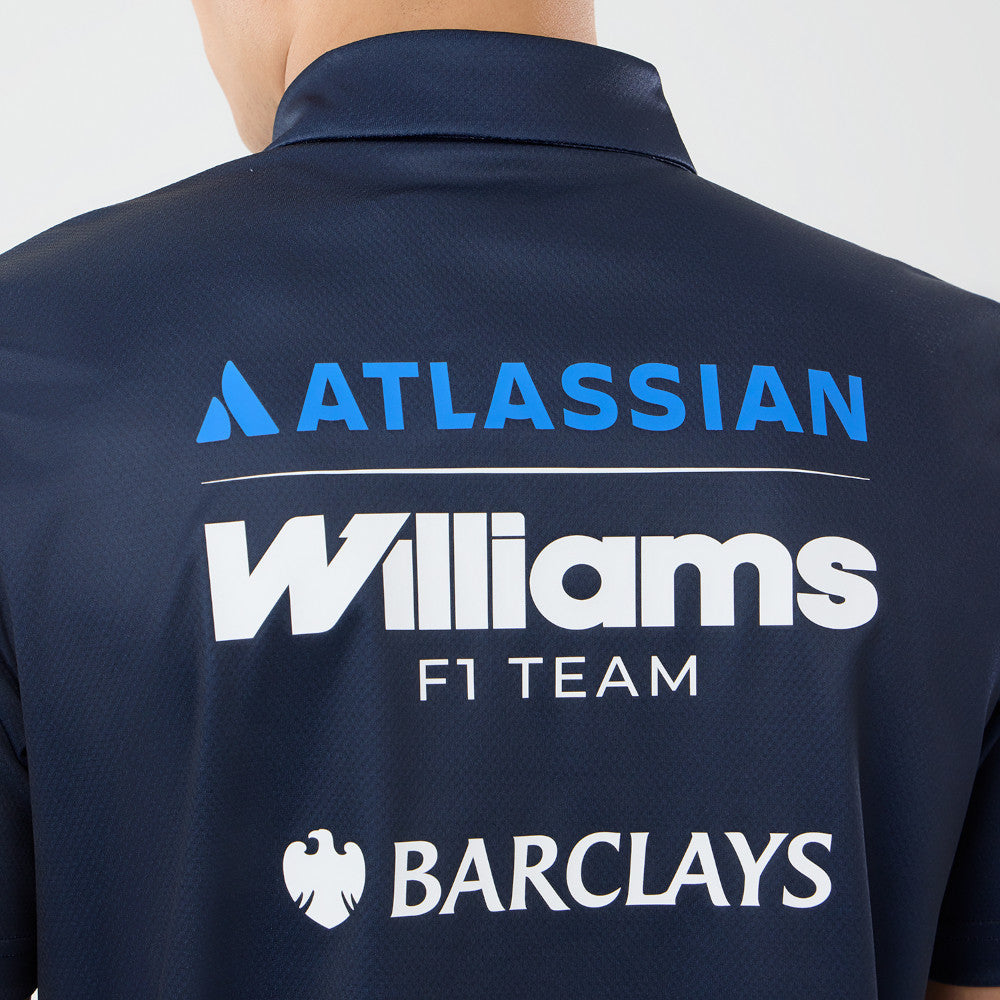 Atlassian Williams F1 Team Singapore Race Special Navy Short Sleeve Polo Shirt