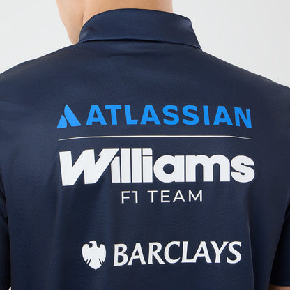 Atlassian Williams F1 Team Singapore Race Special Navy Short Sleeve Polo Shirt