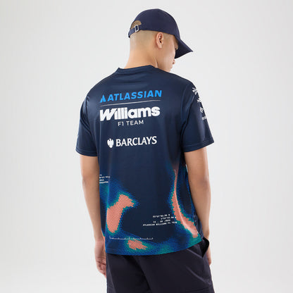 Atlassian Williams F1 Team Singapore Race Special Navy Short Sleeve T-Shirt