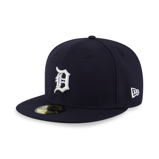 59FIFTY Detroit Tigers Navy Black Undervisor Fitted