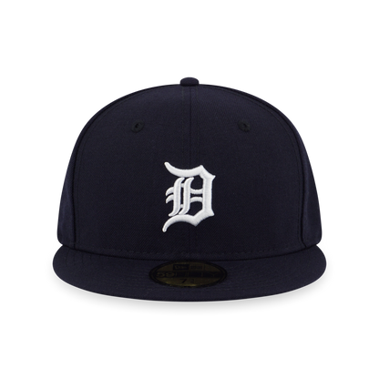 59FIFTY Detroit Tigers Navy Black Undervisor Fitted