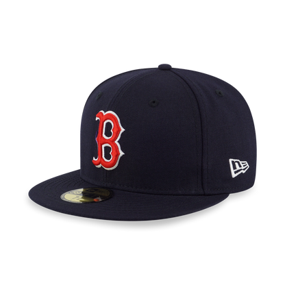59FIFTY Boston Red Sox Navy Black Undervisor Fitted