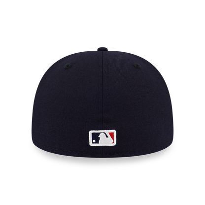 59FIFTY Boston Red Sox Navy Black Undervisor Fitted