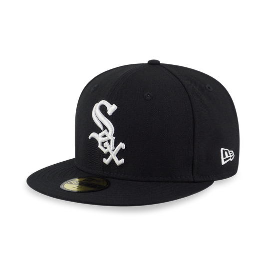 59FIFTY Chicago White Sox Black Fitted