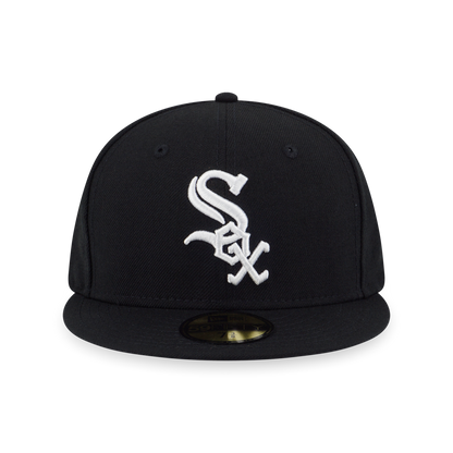 59FIFTY Chicago White Sox Black Fitted