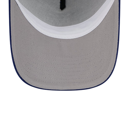 9FORTY A-Frame Trucker Foam Los Angeles Dodgers Upside Down Dark Royal White Snapback