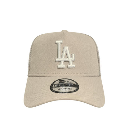 9FORTY A-Frame Trucker Los Angeles Dodgers Stone Snapback